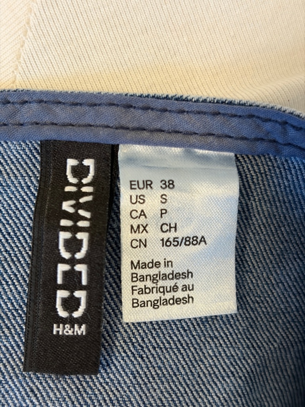 H&M Blue Denim Lace-Up Halter Dress - Picture 2 of 4